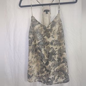 Banana Republic sequin camo tank size M
